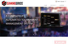 Tablet Screenshot of gaminggrids.com